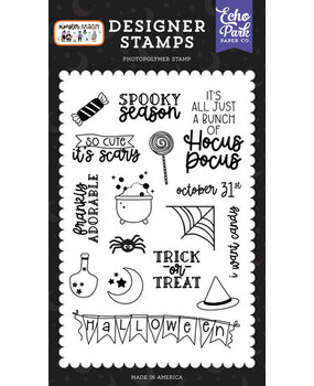 Echo Park Monster Mash Frankly Adorable Clear Stamps (MM323045) Echo Park Monster Mash Frankly Adorable Clear Stamps (MM323045)