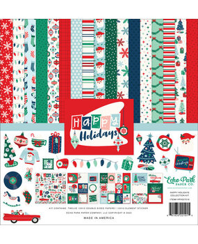 Echo Park Happy Holidays 12x12 Inch Collection Kit (HPH327016) Echo Park Happy Holidays 12x12 Inch Collection Kit (HPH327016)