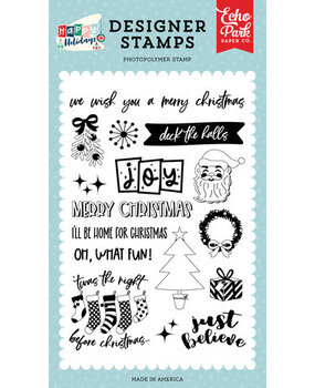 Echo Park Happy Holidays I'll Be Home Clear Stamps (HPH327045)* Echo Park Happy Holidays I'll Be Home Clear Stamps (HPH327045)*