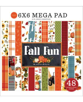 Carta Bella Fall Fun 6x6 Inch Mega Pad (CBFF326031) Carta Bella Fall Fun 6x6 Inch Mega Pad (CBFF326031)