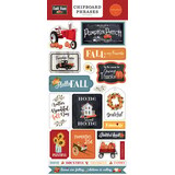 Carta Bella Fall Fun 6x13 Inch Chipboard Phrases (CBFF326022)