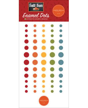 Carta Bella Fall Fun Enamel Dots (CBFF326028) Carta Bella Fall Fun Enamel Dots (CBFF326028)