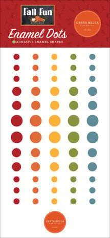 Carta Bella Fall Fun Enamel Dots (CBFF326028) Carta Bella Fall Fun Enamel Dots (CBFF326028)