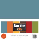 Carta Bella Fall Fun 12x12 Inch Coordinating Solids Paper Pack (CBFF326015)