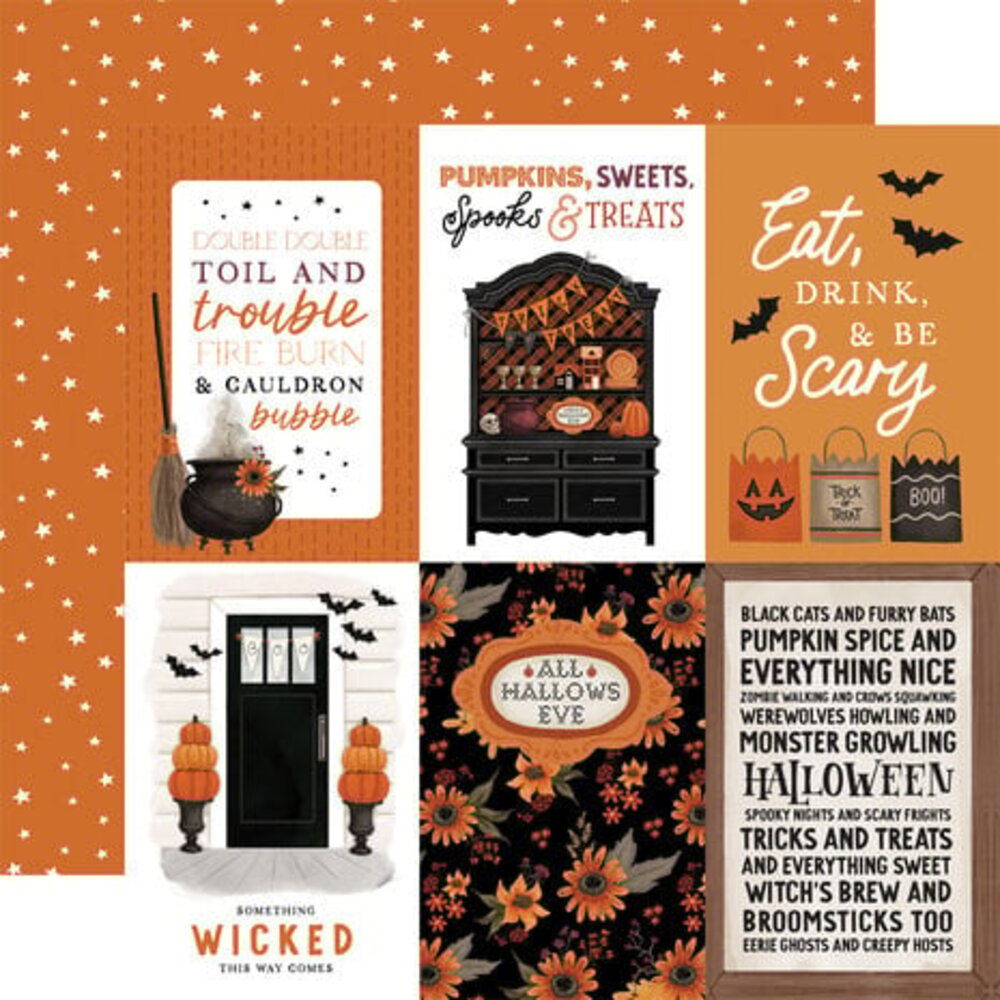 Carta Bella Halloween 12x12 Inch Collection Kit (CBHW324016) Carta Bella Halloween 12x12 Inch Collection Kit (CBHW324016)
