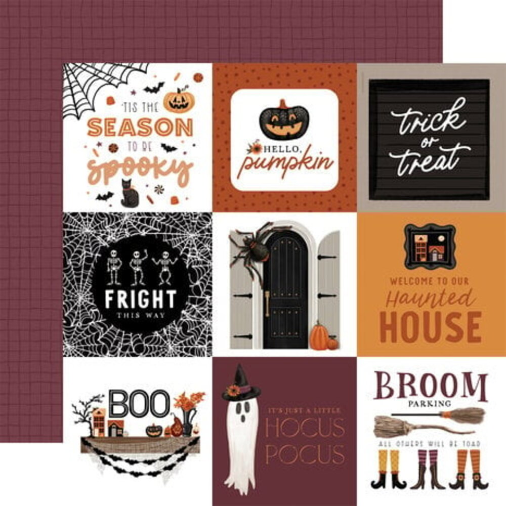Carta Bella Halloween 12x12 Inch Collection Kit (CBHW324016) Carta Bella Halloween 12x12 Inch Collection Kit (CBHW324016)