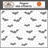 Carta Bella Halloween Gone Batty Stencil (CBHW324033)