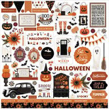 Carta Bella Halloween 12x12 Inch Element Sticker (CBHW324014)