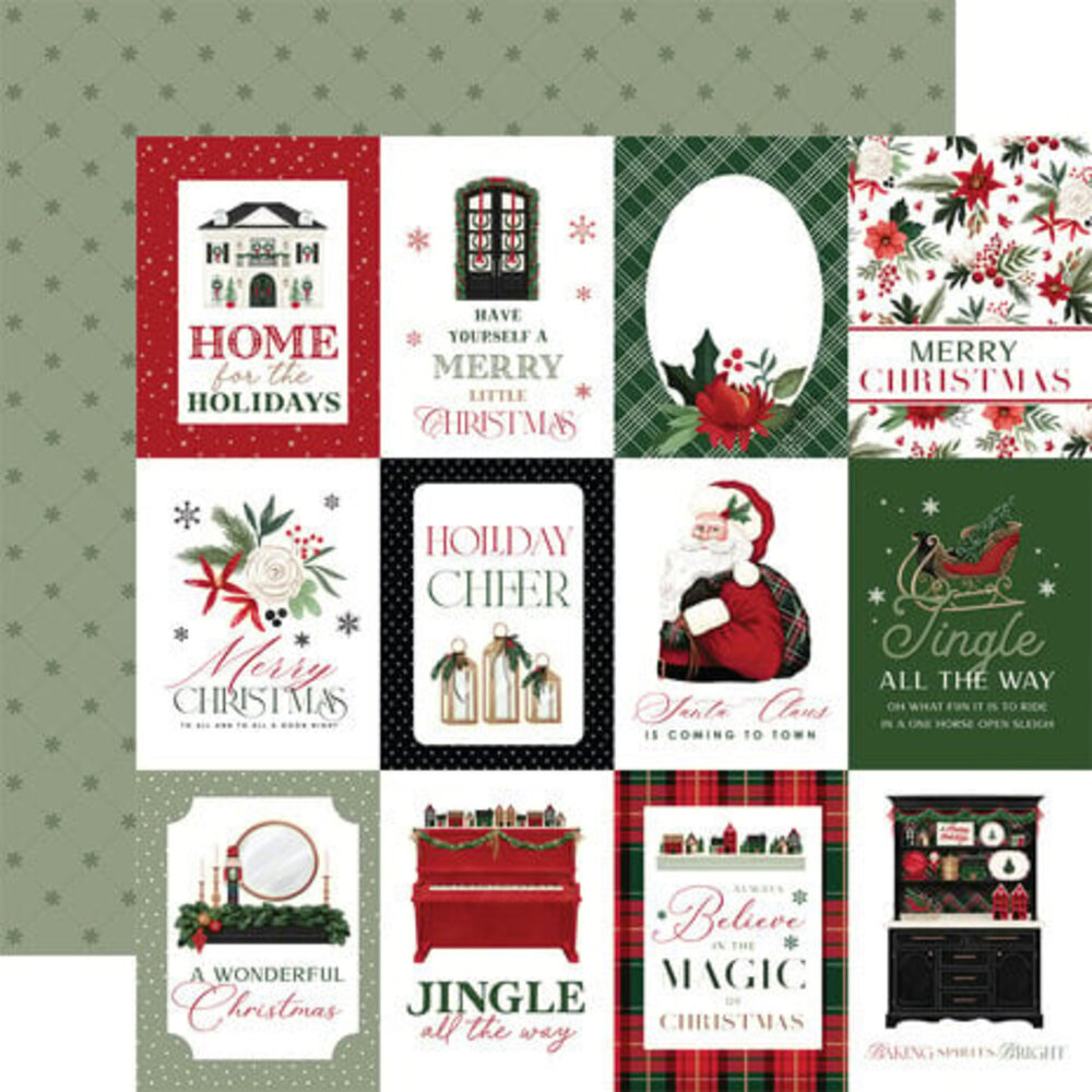 Carta Bella A Wonderful Christmas 12x12 Inch Collection Kit (CBAWC328016)