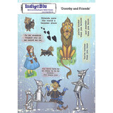 IndigoBlu Dorothy and Friends A5 Rubber Stamps (IND1141)