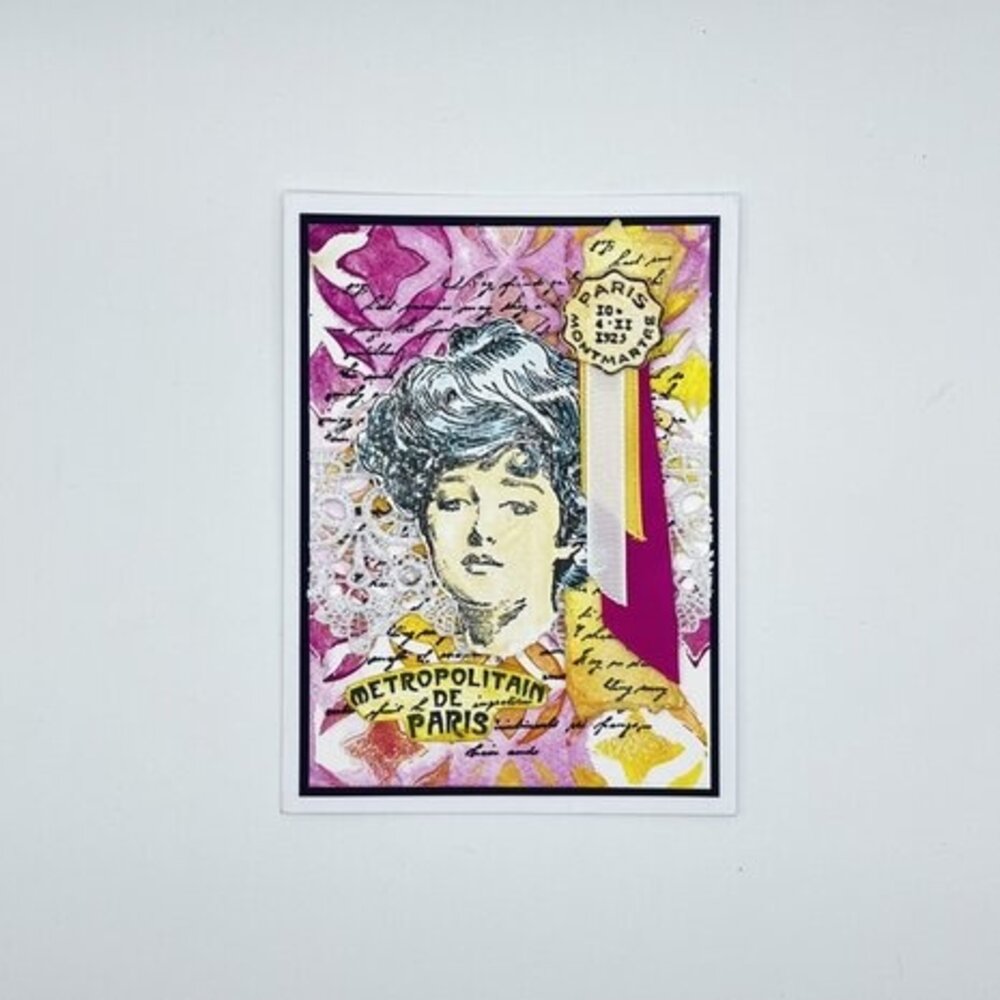 IndigoBlu De Paris A6 Rubber Stamps (IND1126)