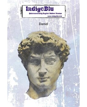 IndigoBlu David A6 Rubber Stamps (IND1127)