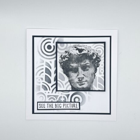 IndigoBlu David A6 Rubber Stamps (IND1127)