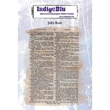 IndigoBlu Jolly Boat Dictionary A6 Rubber Stamps (IND1128)