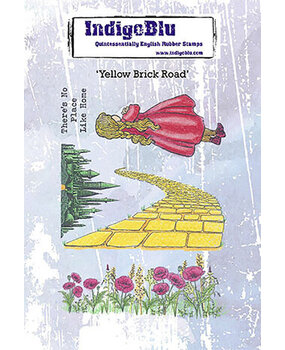 IndigoBlu Yellow Brick Road A6 Rubber Stamps (IND1142) IndigoBlu Yellow Brick Road A6 Rubber Stamps (IND1142)