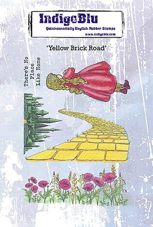 IndigoBlu Yellow Brick Road A6 Rubber Stamps (IND1142) IndigoBlu Yellow Brick Road A6 Rubber Stamps (IND1142)