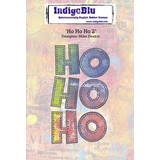 IndigoBlu Ho Ho Ho II A6 Rubber Stamps (IND1158)