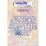 IndigoBlu Christmas Jingle A6 Rubber Stamps (IND1161)