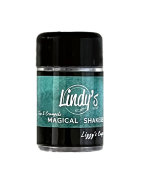 Lindy's Stamp Gang Lizzy's Cuppa' Tea Teal Magical Shaker 2.0 (mshaker-006)