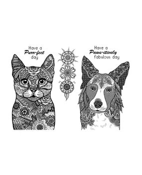 Crafty Individuals A Purr-fect Day Unmounted Rubber Stamps (CI-627) Crafty Individuals A Purr-fect Day Unmounted Rubber Stamps (CI-627)