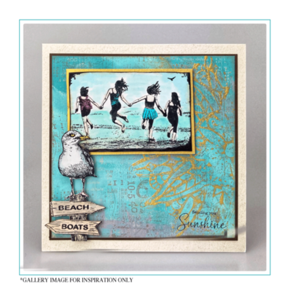 Crafty Individuals Bits and Boats Unmounted Rubber Stamps (CI-628)