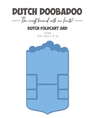 Dutch Doobadoo Dutch Foldcard Art A4 Clouds (470.784.253)