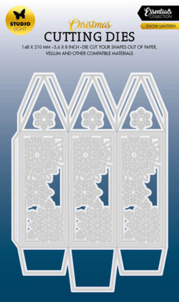 Studio Light Christmas Essentials Snijmal Snow Lantern (SL-ES-CD562)