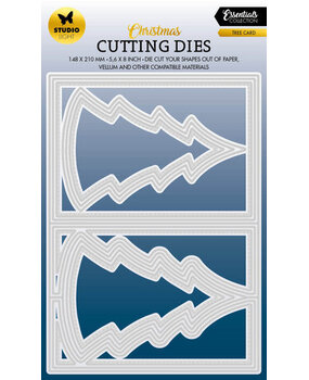 Studio Light Christmas Essentials Snijmal Tree Card (SL-ES-CD563)