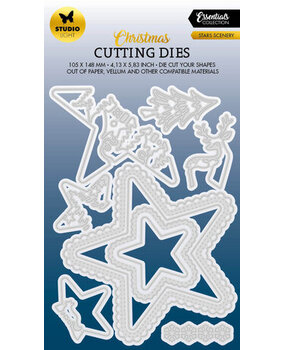 Studio Light Christmas Essentials Snijmal Star Scenery (SL-ES-CD568) Studio Light Christmas Essentials Snijmal Star Scenery (SL-ES-CD568)