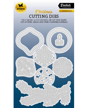 Studio Light Christmas Essentials Snijmal Shaker Balls (SL-ES-CD569) Studio Light Christmas Essentials Snijmal Shaker Balls (SL-ES-CD569)