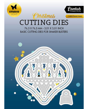 Studio Light Christmas Essentials Snijmal Christmas Ball (SL-ES-CD570) Studio Light Christmas Essentials Snijmal Christmas Ball (SL-ES-CD570)