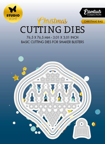 Studio Light Christmas Essentials Snijmal Christmas Ball (SL-ES-CD570) Studio Light Christmas Essentials Snijmal Christmas Ball (SL-ES-CD570)