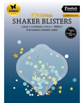 Studio Light Christmas Essentials Shaker Blisters Christmas Ball (SL-ES-BLIS17)