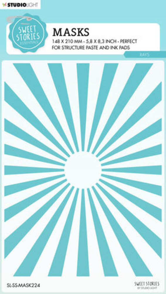 Studio Light Sweet Stories Masking Stencil Rays (SL-SS-MASK224) Studio Light Sweet Stories Masking Stencil Rays (SL-SS-MASK224)