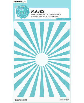 Studio Light Sweet Stories Masking Stencil Rays (SL-SS-MASK224) Studio Light Sweet Stories Masking Stencil Rays (SL-SS-MASK224)