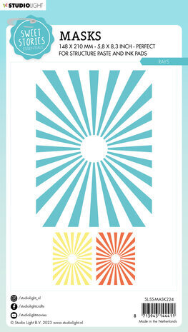 Studio Light Sweet Stories Masking Stencil Rays (SL-SS-MASK224) Studio Light Sweet Stories Masking Stencil Rays (SL-SS-MASK224)