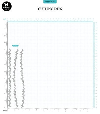 Studio Light Sweet Stories Snijmal Grass Borders (SL-SS-CD684)