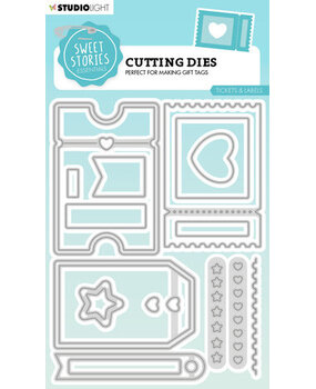 Studio Light Sweet Stories Snijmal Tickets & Labels (SL-SS-CD685) Studio Light Sweet Stories Snijmal Tickets & Labels (SL-SS-CD685)