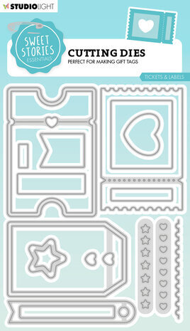 Studio Light Sweet Stories Snijmal Tickets & Labels (SL-SS-CD685) Studio Light Sweet Stories Snijmal Tickets & Labels (SL-SS-CD685)