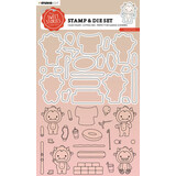 Studio Light Sweet Stories Stamp & Die Snow Fun (SL-SS-SCD66)*