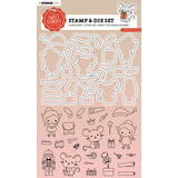 Studio Light Sweet Stories Stamp & Die Christmas Crew (SL-SS-SCD67)