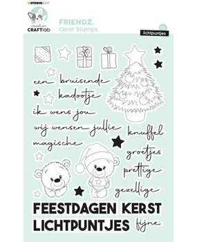 Creative Craftlab Friendz Clear Stamps Lichtpuntjes (CCL-FR-STAMP510) Creative Craftlab Friendz Clear Stamps Lichtpuntjes (CCL-FR-STAMP510)