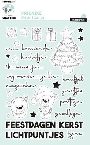 Creative Craftlab Friendz Clear Stamps Lichtpuntjes (CCL-FR-STAMP510) Creative Craftlab Friendz Clear Stamps Lichtpuntjes (CCL-FR-STAMP510)