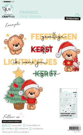 Creative Craftlab Friendz Clear Stamps Lichtpuntjes (CCL-FR-STAMP510) Creative Craftlab Friendz Clear Stamps Lichtpuntjes (CCL-FR-STAMP510)