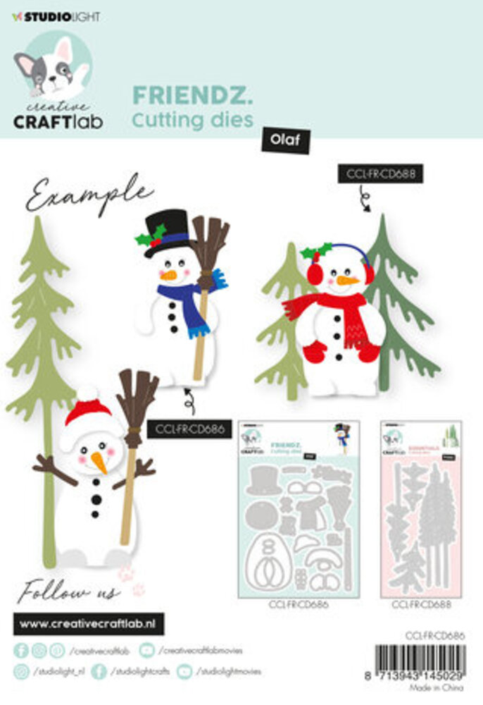 Creative Craftlab Friendz Dies Olaf (CCL-FR-CD686)