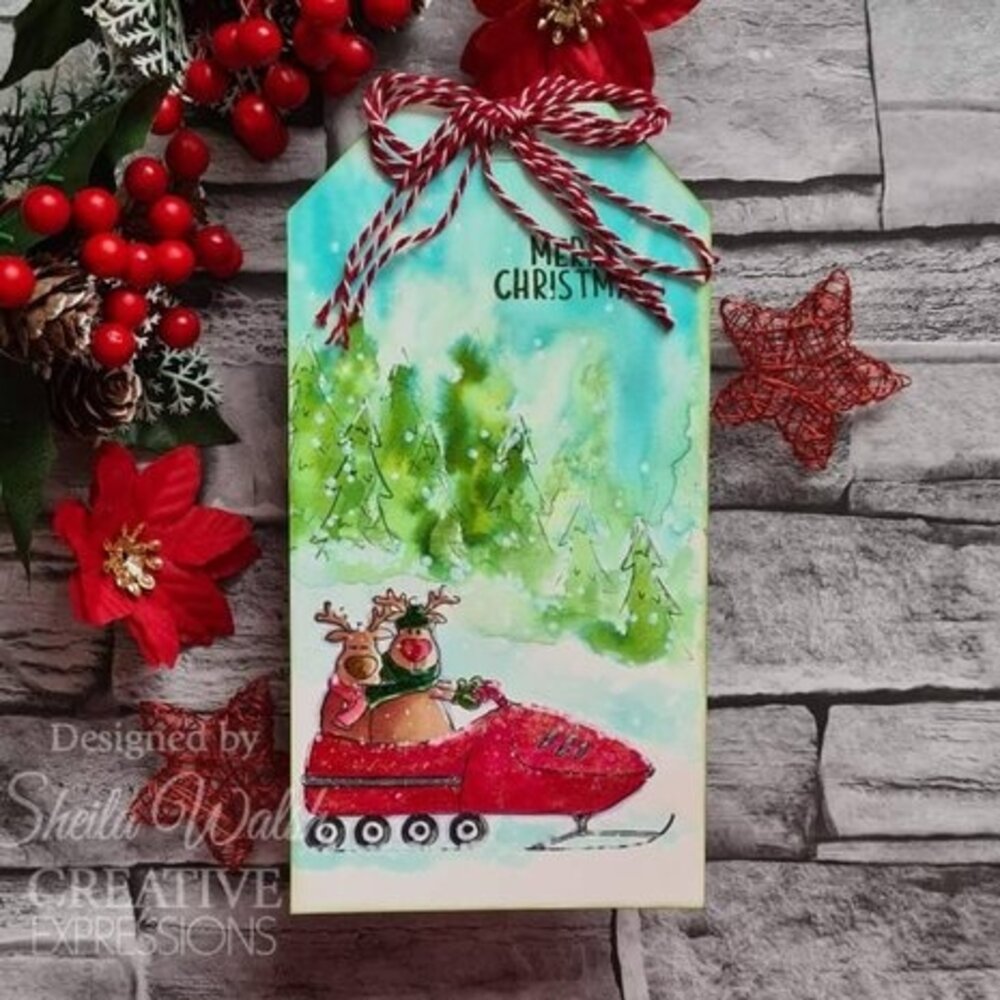 Creative Expressions Jane's Doodles Clear Stamp Set Santa's Coming To Town (CEC1034) Creative Expressions Jane's Doodles Clear Stamp Set Santa's Coming To Town (CEC1034)