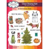 Creative Expressions Jane's Doodles Clear Stamp Set O Christmas Tree (CEC1035)