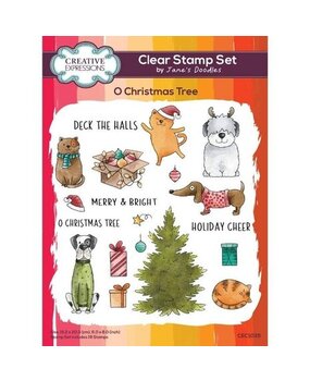 Creative Expressions Jane's Doodles Clear Stamp Set O Christmas Tree (CEC1035) Creative Expressions Jane's Doodles Clear Stamp Set O Christmas Tree (CEC1035)