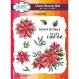 Creative Expressions Jane's Doodles Clear Stamp Set Poinsettia (CEC1036)