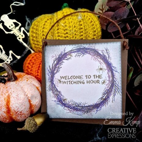 Creative Expressions Designer Boutique Clear Stamp A6 Build A Wreath (UMSDB173)